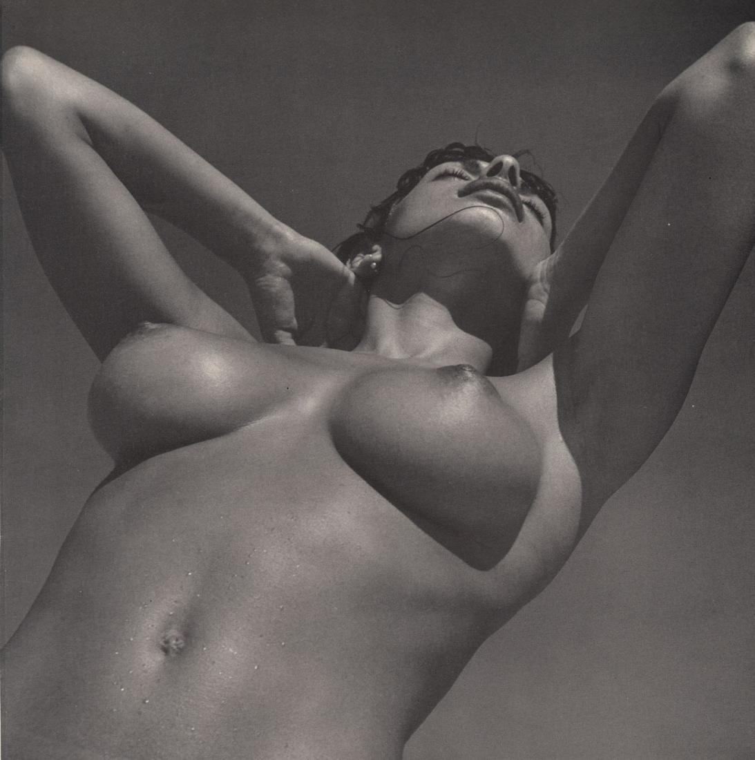 ANDRE DE DIENES - Nude: Artist: ANDRE DE DIENES Print Title: Nude Medium: Photoengraving Printed 1950’s in the UK Image size (inches) approx. 8.5 x 8.5” Andre De Dienes was a professional photographer, employed by the As