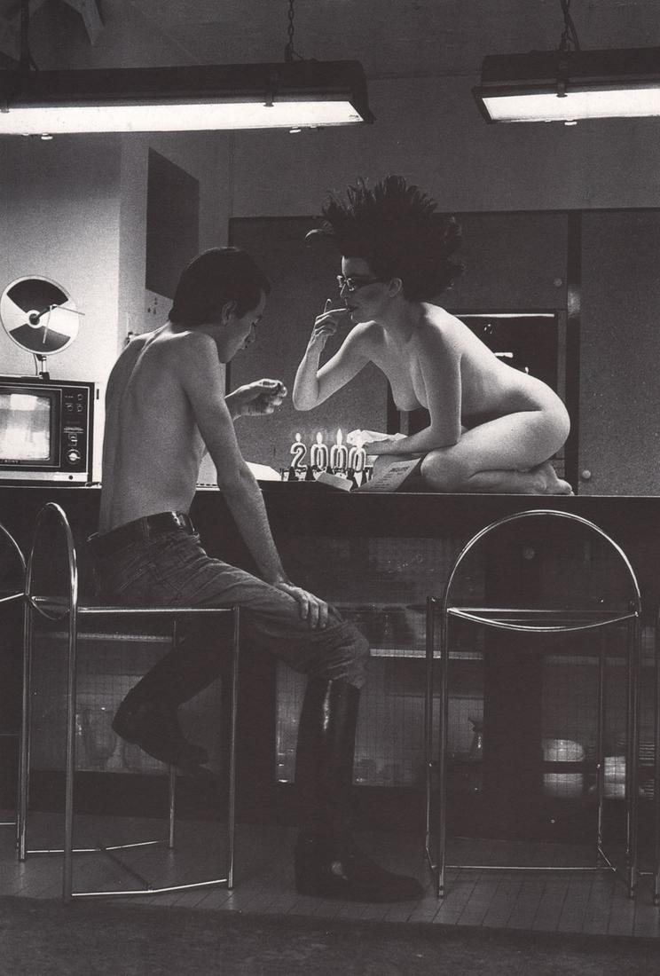 JEAN-FRANCOIS JONVELLE - Nude with candles: Artist: JEAN-FRANCOIS JONVELLE Print Title: Nude with candles Medium: Photoengraving Printed 1980’s in France Image size (inches) approx. 11 x 7” Reserve: $25.00 Shipping: Domestic: Flat rate of $