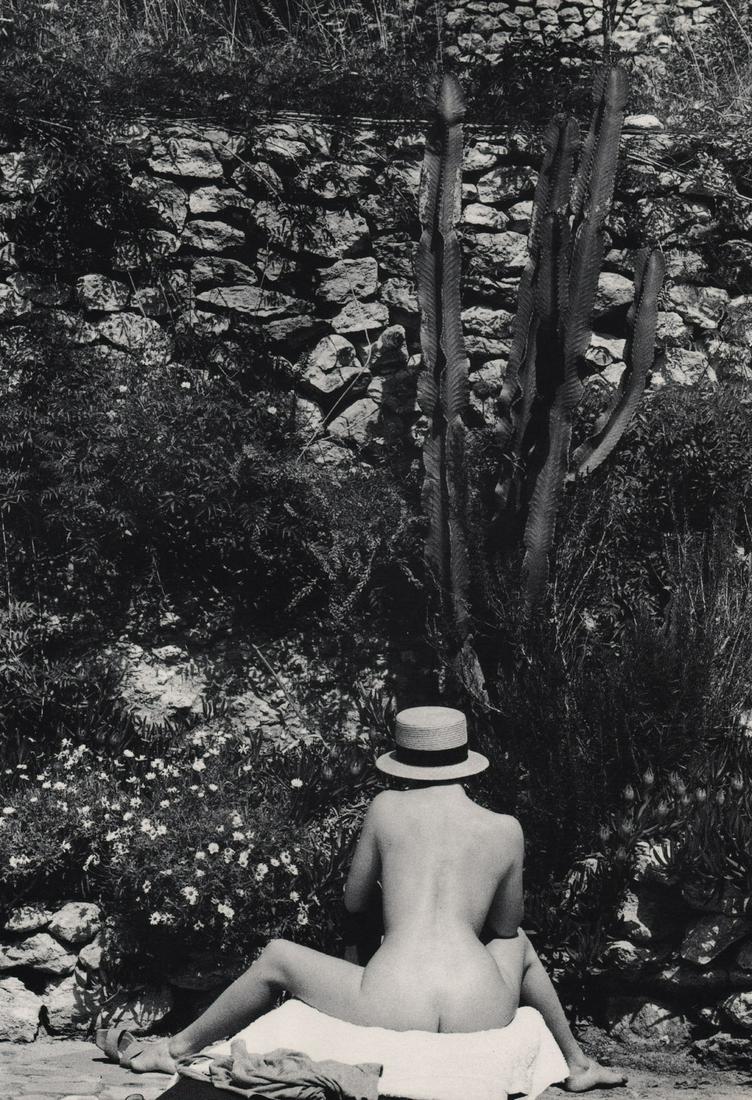 JEAN-FRANCOIS JONVELLE - Nude with wildflowers: Artist: JEAN-FRANCOIS JONVELLE Print Title: Nude with wildflowers Medium: Photoengraving Printed 1990’s in Germany Image size (inches) approx. 12 x 8.5” Jean-François Jonvelle (1943-2002), was a 