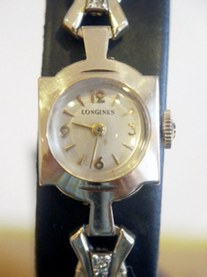 Vintage 14k Gold LONGINES Winding Ladies Watch in: Description Vintage 14k Gold LONGINES Winding Ladies Watch in EXCELLENT Condition! SERVICED Vintage 14k Gold LONGINESWinding Ladies Watch in Excellent condition . This Ladies Longines watch is Swiss m