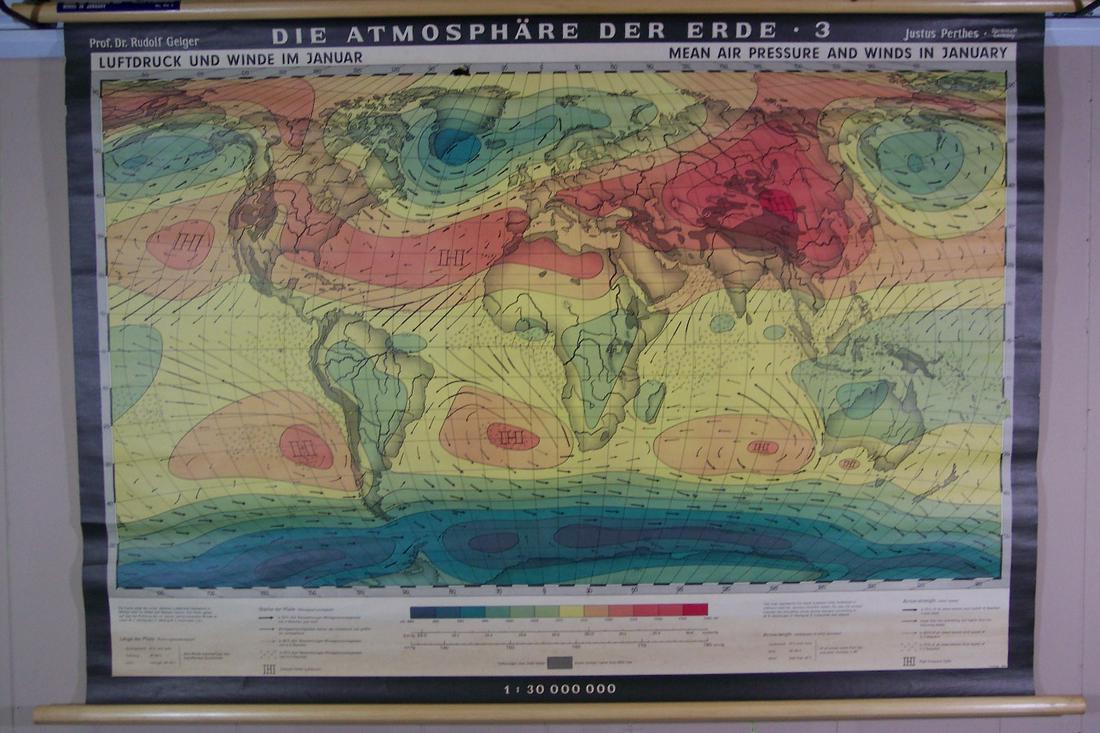 Die Atmosphare Der Erde -3- (Mean Air Pressure and (1 of 2)
