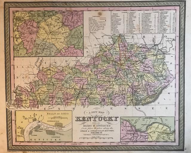 Kentucky. With insert of Lexington, and two inserts of (1 of 1)