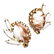 D&E Juliana Earrings with Copper Fluss