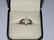Vintage 10Kt Opal Diamond Ring - Size 6.25