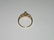 Vintage 10Kt Opal Diamond Ring - Size 6.25 - 7
