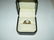 Vintage 10Kt Opal Diamond Ring - Size 6.25 - 9