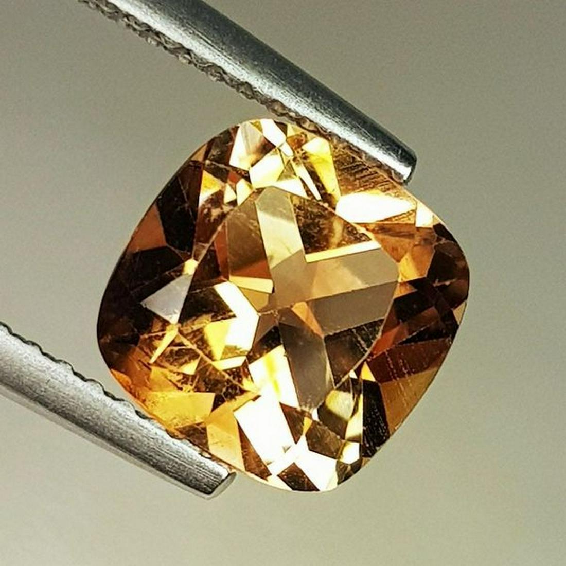 2.75 ct Natural Champagne Topaz Cushion Cut (1 of 5)
