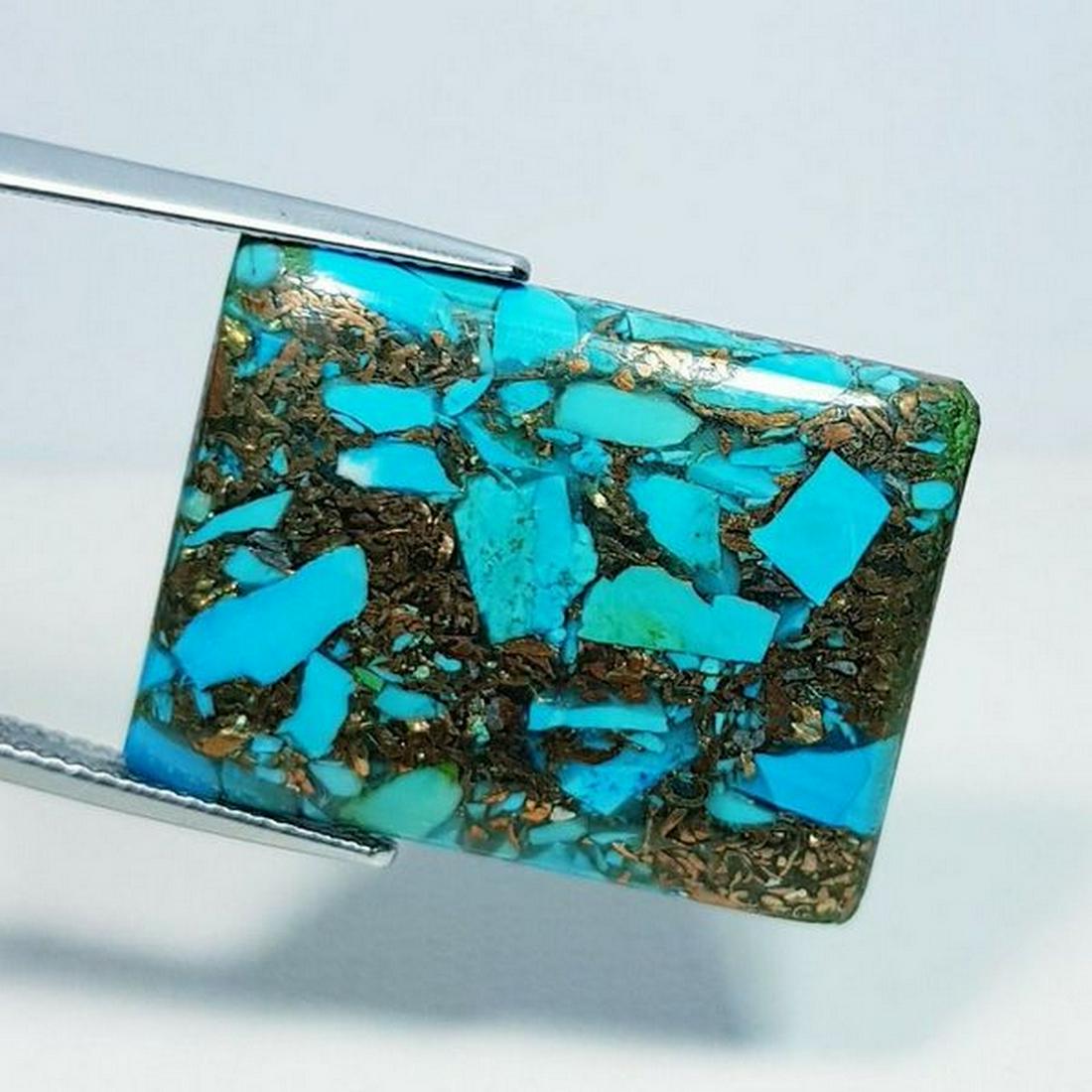25.55 ct Natural Copper Turquoise (1 of 4)