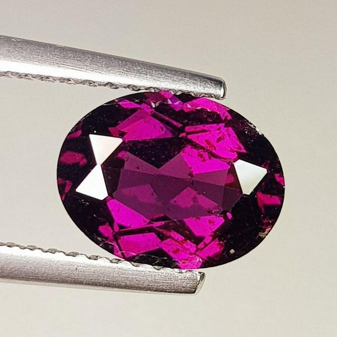Natural Rhodolite Garnet Oval Cut 2.35 ct (1 of 5)