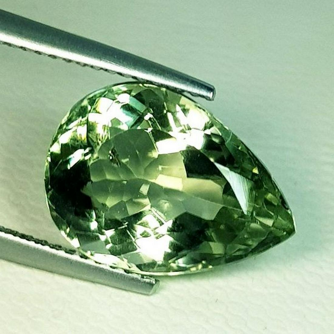 Natural Green Amethyst Pear Cut 6.60 ct (1 of 5)
