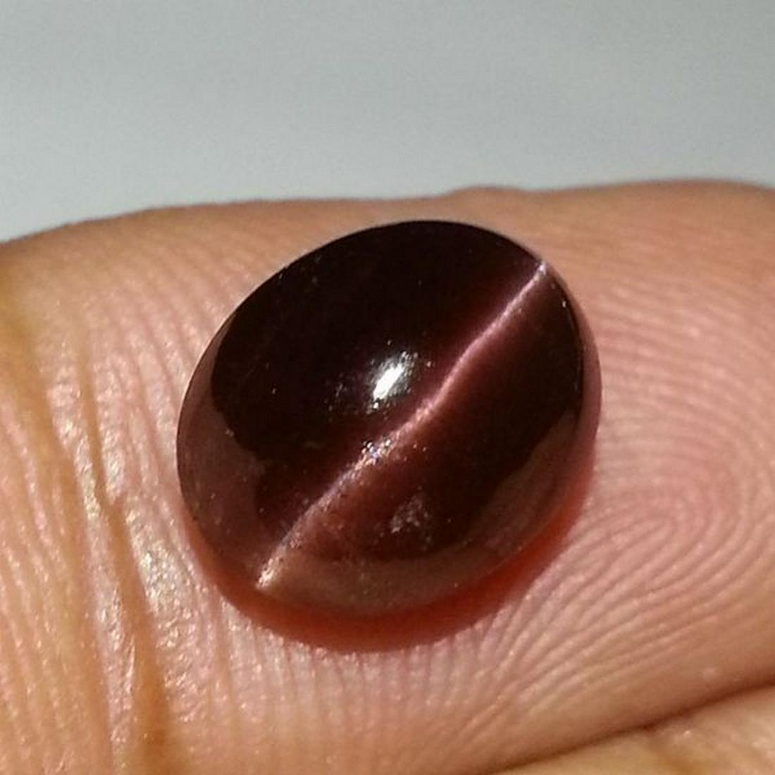 3.75 ct Natural Scapolite Cat' Eye: No Reserve! Title: 3.75 ct Natural Scapolite Cat' Eye Color/Clarity: Opaque Gemstones: Loosegemstone Carat Weights: 3.75 Size/Dimensions: 10.00 x 8.40 x 6.40 Additional Information: Oval - Africa Ship
