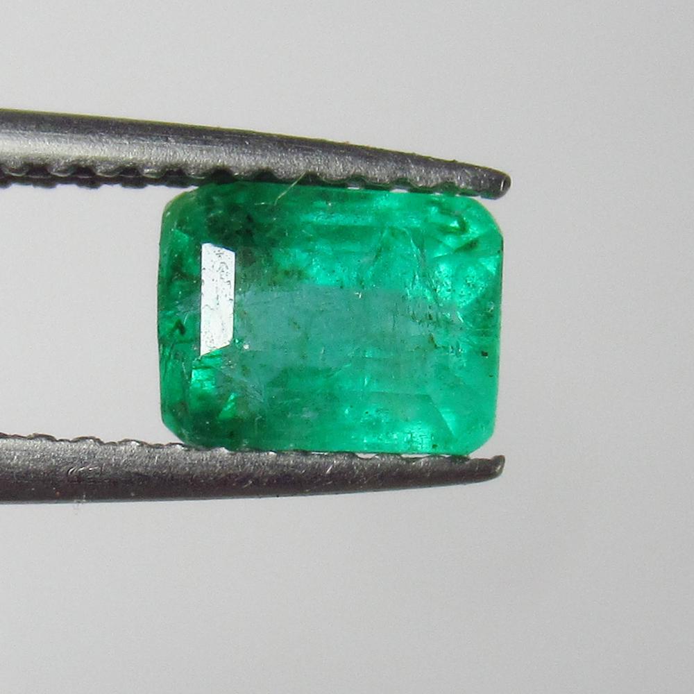 1.15 Ct Natural Zambian Emerald Octagon Cut (1 of 2)
