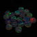 5.44 Ct Natural 18 Drilled Multi-Color Faceted Fire