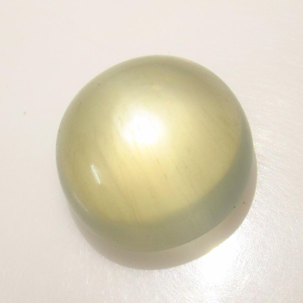 21.15 Ct Natural Moonstone Round Cab (1 of 2)