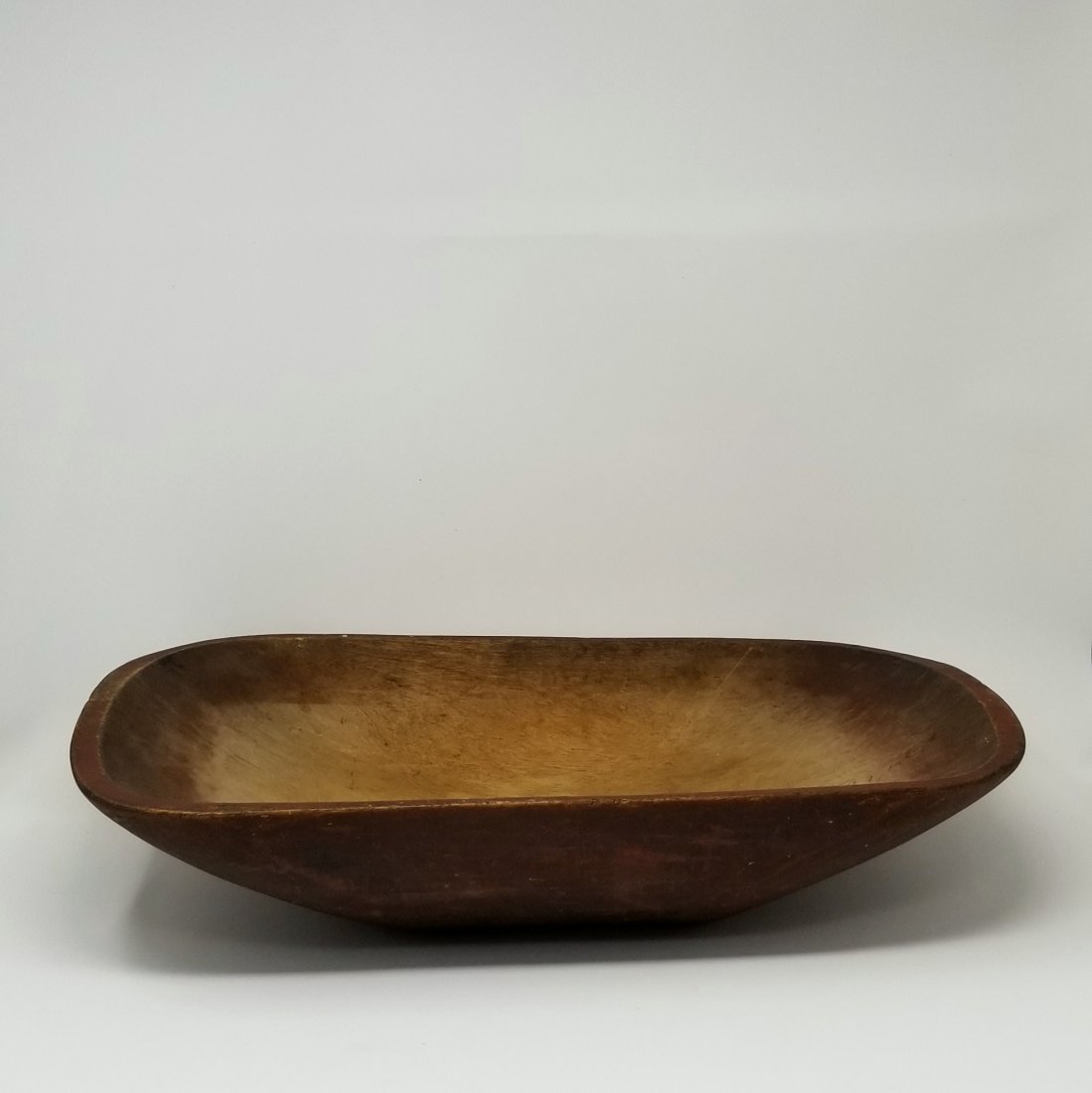 19thc Trencher: Title: 19thc trencher Date: 19thc Dimension: 20"L x 12"W x 4 1/4" D Provenance/Additional Info: original dry red paint, no cracks, perfect wear. Found in New Hampshire. Shipping: Domestic: Flat-rate o