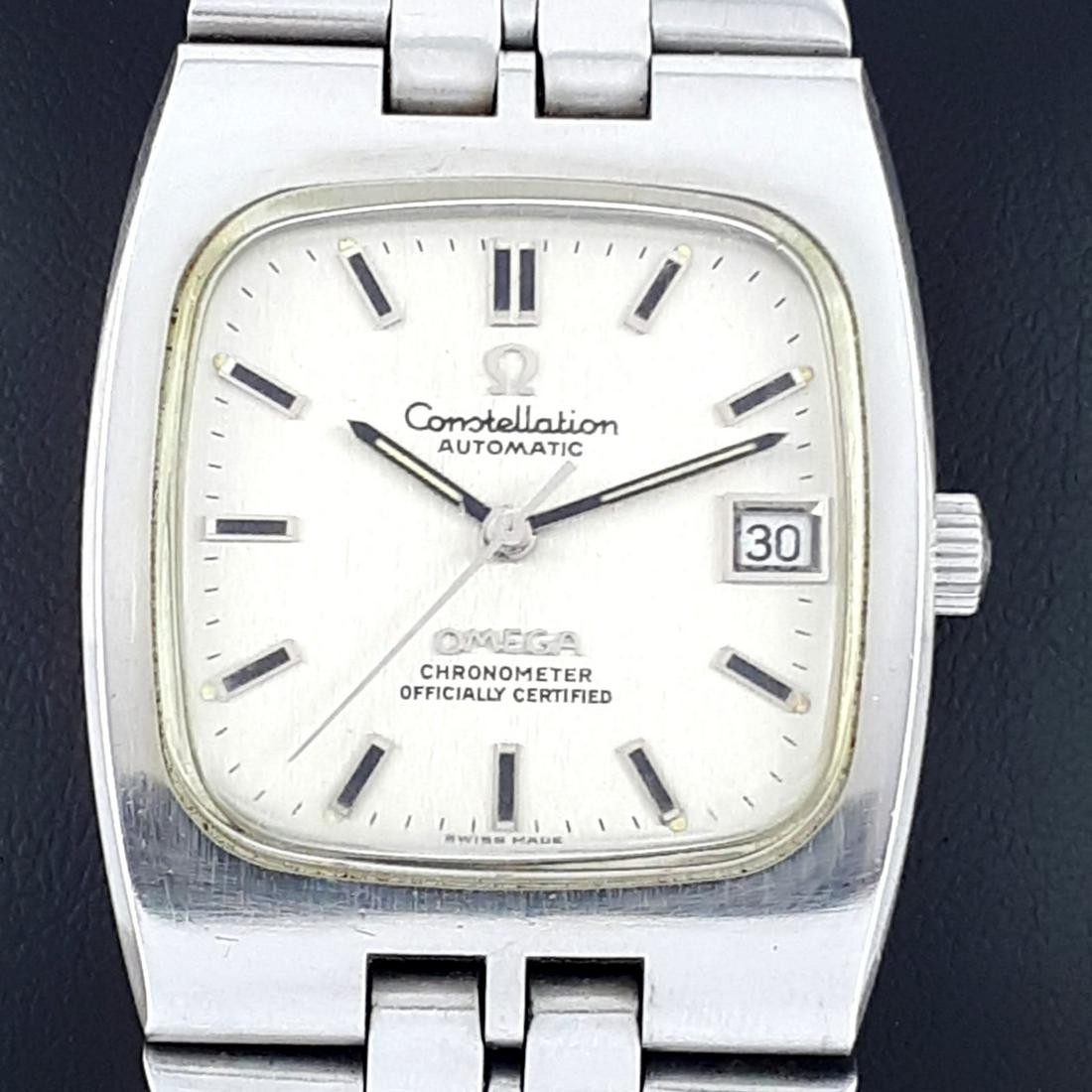Omega - Constellation Chronometer Automatic - Ref:: Brand:Omega Model:Constellation Chronometer Automatic Reference Number:Ref: 168.059 Gender:Men Period:1970-1979 Movement:Automatic Case material:Steel Type:Analogue wristwatch Shipped Insured:Ye