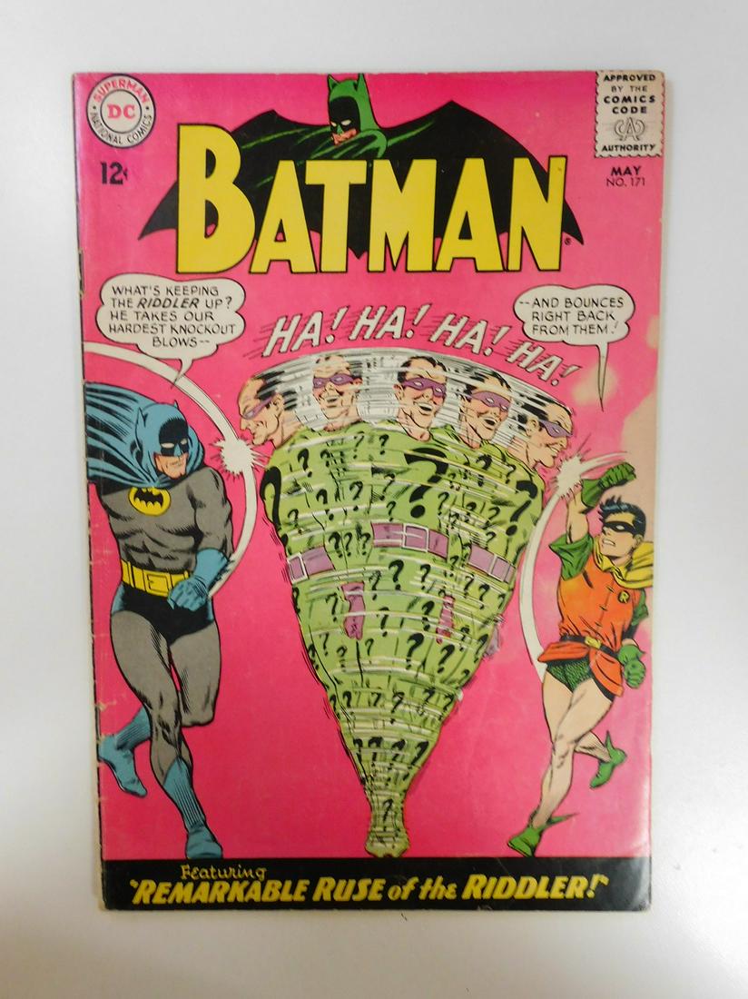 Batman #171 1st Silver Age Riddler Appearance (1 of 2)