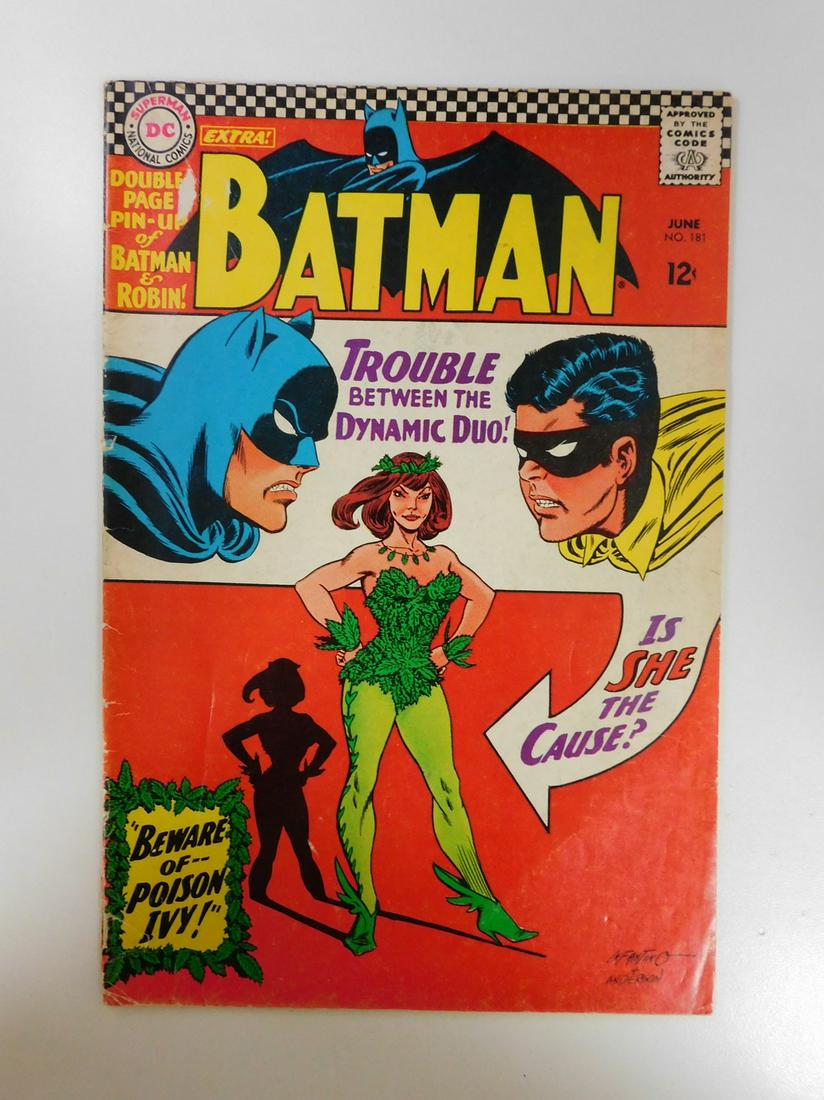 Batman #181 1st App. of Poison Ivy (1 of 2)