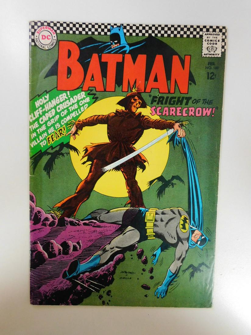 Batman #189 1st Silver Age App. of Scarecrow (1 of 2)