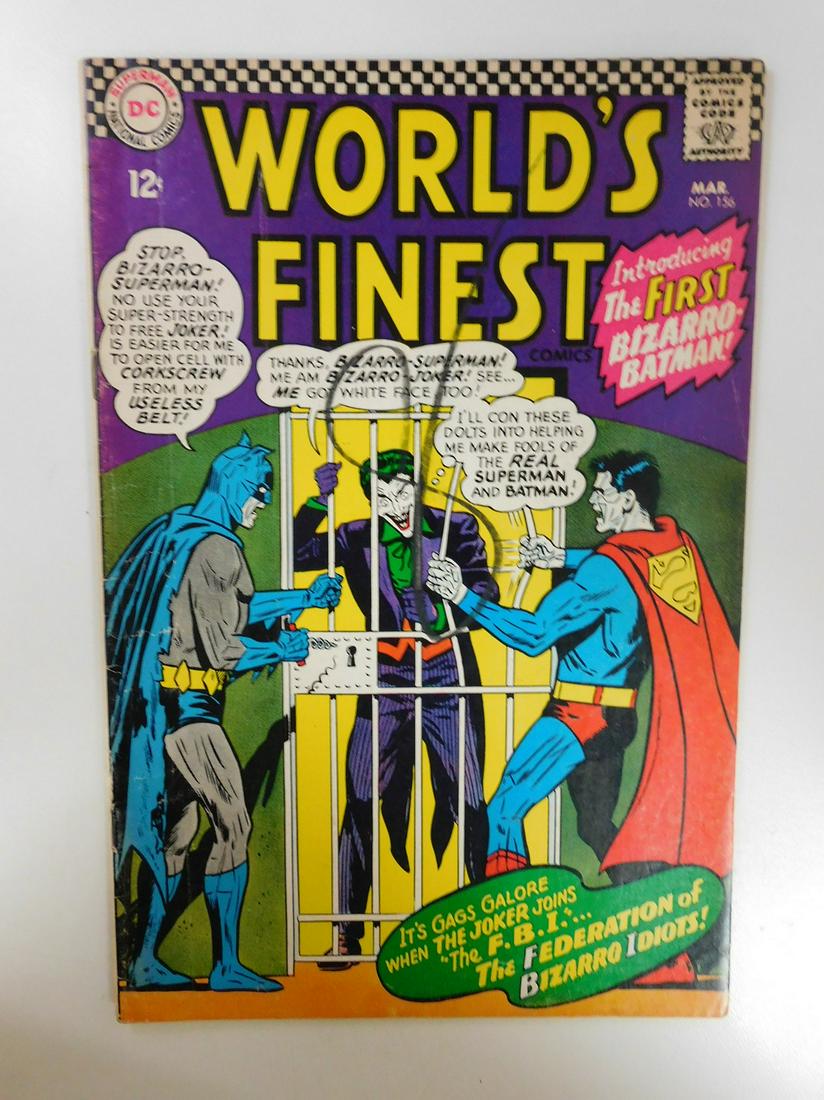 World's Finest #156 1st App. of Bizarro Batman (1 of 2)