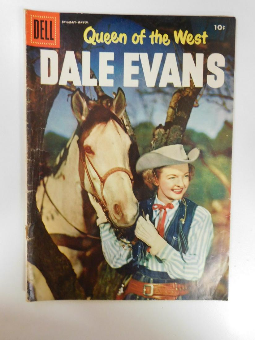 Queen of the West Dale Evans #10: No Reserve! Queen of the West Dale Evans #10. VG Shipping: Individual Comics: Flat-rate of $9.99 (1-8 comics) or $19.99 (9+ comics) to anywhere within the contiguous U.S. International: Foreign shippi