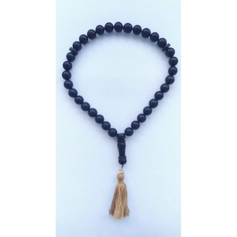 40 g. Natural Baltic amber rosary imam black amber (1 of 15)