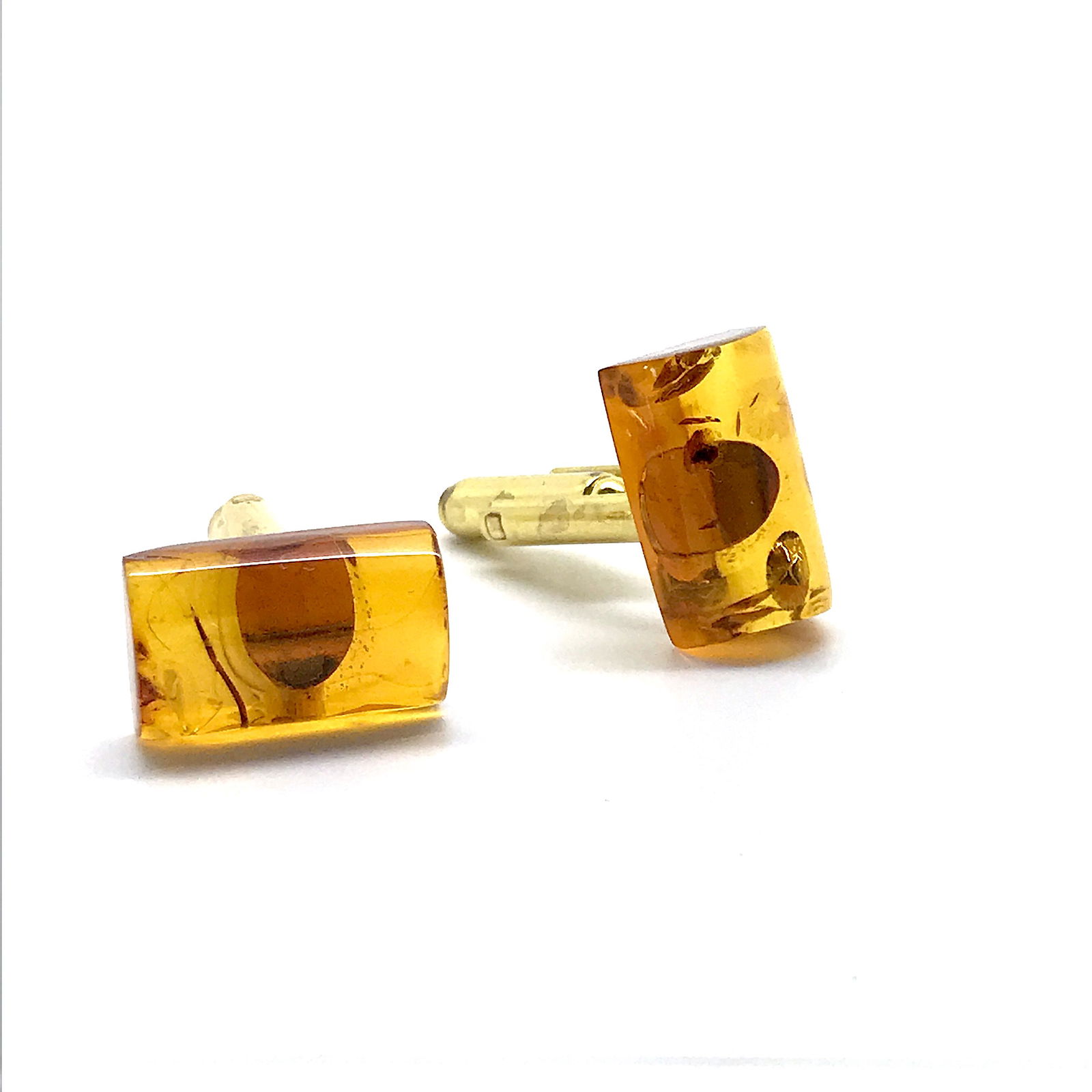 Magnificent Vintage Amber Cufflinks (1 of 4)