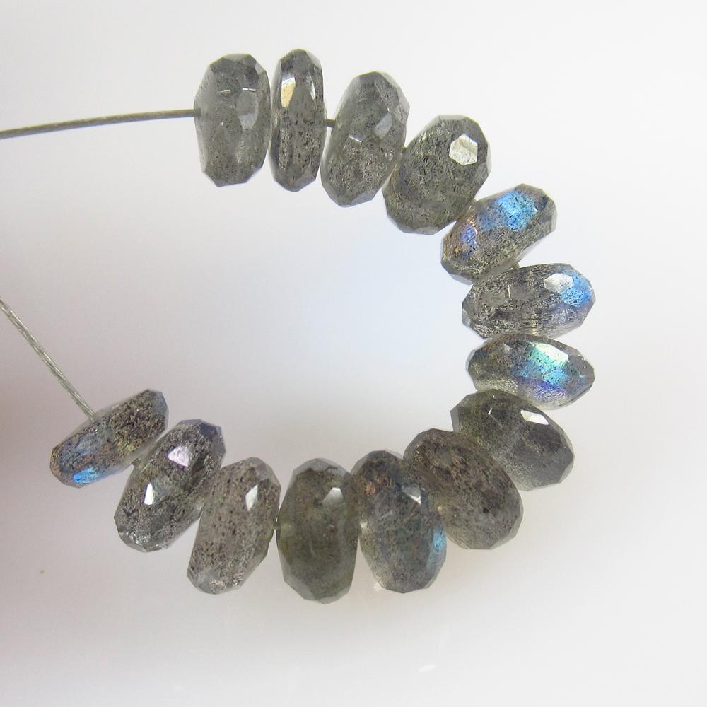 11.18 Ct Natural 14 Labradorite Drilled Round Beads: No Reserve! Title: 11.18 Ct Natural 14 Labradorite Drilled Round Beads Stone Clarity: Transparent Gemstones: Natural Labradorite Beads Carat Weights: 11.18 Size/Dimensions: 5.20 to 6.20 mm / 14 PC's A