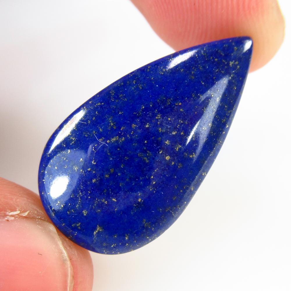 19.00 Ct Natural Lapis Lazuli Pear Cab (1 of 3)