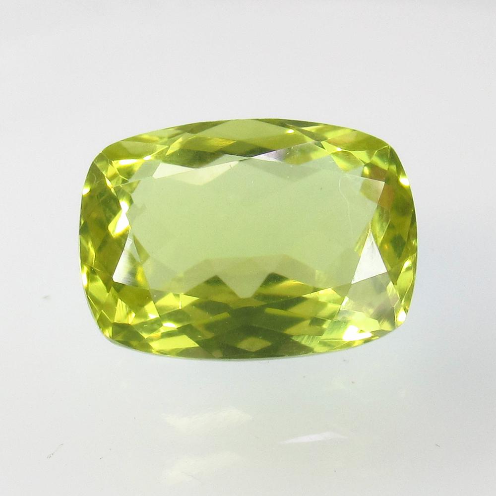 7.06 Ctw Natural Lemon Quartz Cushion Cut: No Reserve! Title: 7.06 Ctw Natural Lemon Quartz Cushion Cut Stone Clarity: VVS Gemstones: Lemon Quartz Carat Weights: 7.06 Size/Dimensions: 14.00 x 10.20 x 7.10 mm Additional Information: Good Luster