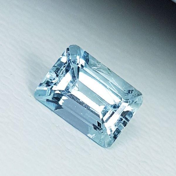 7.00 ct Natural Aquamarine Emerald Cut (1 of 5)