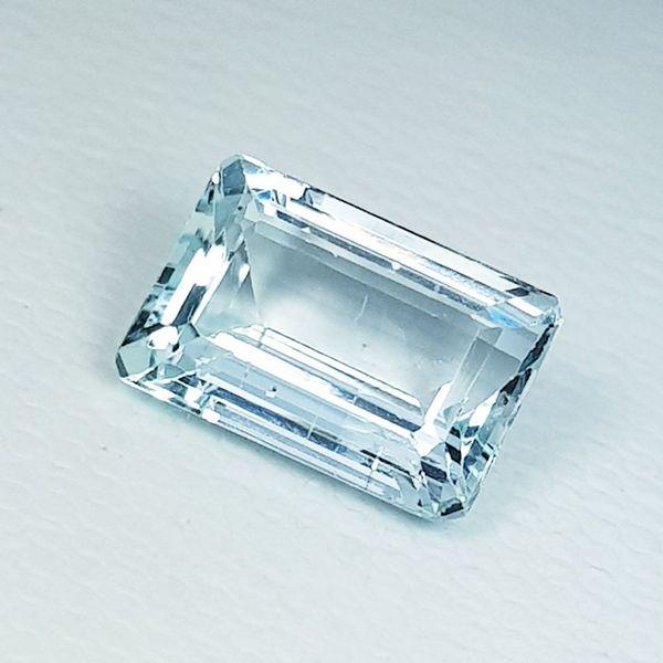 2.70 ct Natural Aquamarine Emerald Cut (1 of 5)