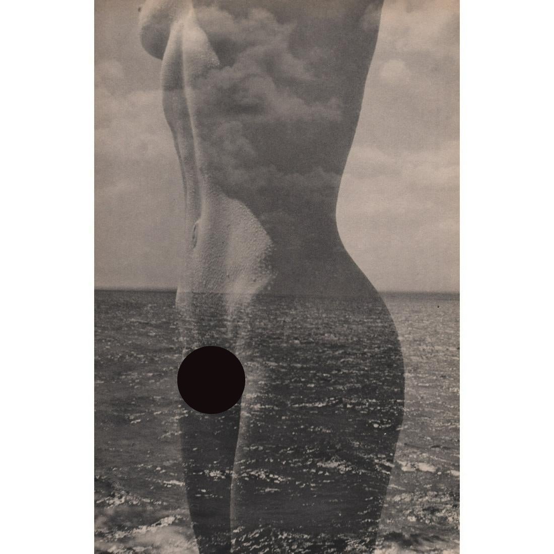 PIERRE BOUCHER - Superimposed Nude: No Reserve! Artist: PIERRE BOUCHER Print Title: Surimpression Medium: Sheet-fed Gravure Printing Date: 1930's Printed in France Image size approx. 10 x 6.75 inches Pierre Boucher (1908 - 2000) was a F