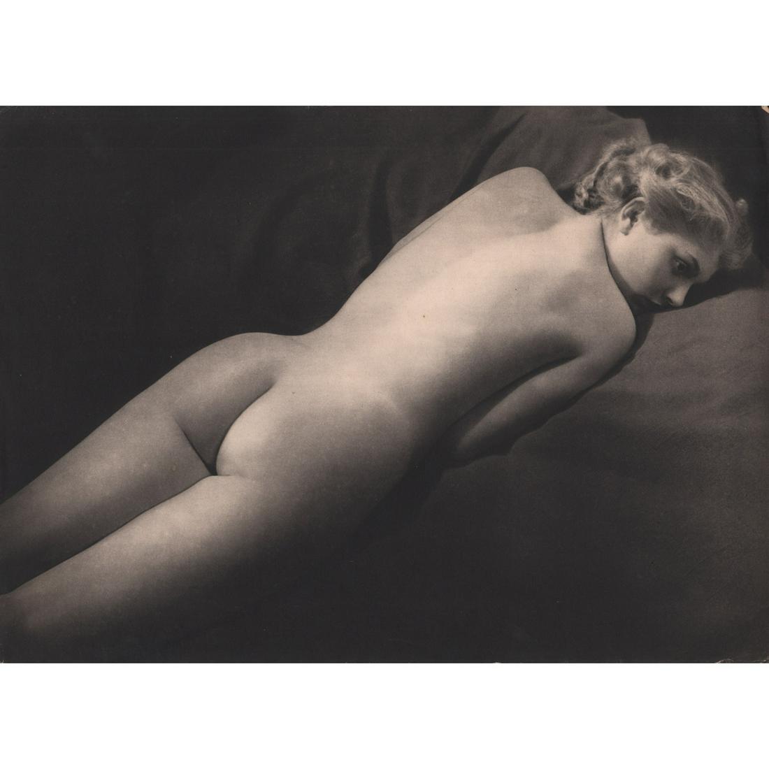 BRASSAI - Nude: Artist: BRASSAI Print Title: Nude Medium: Sheet-fed Gravure Printing Date: 1940's Printed in France Image size approx. 9.5 x 13.25 inches Brassai, pseudonym of Gyula Halász, (1899-1984) was a Hungari