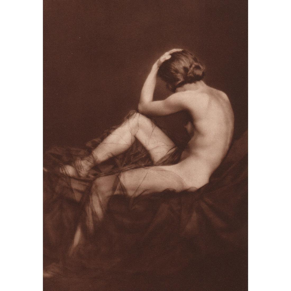 GERMAINE KRULL - Nude: Artist: GERMAINE KRULL Print Title: Nude Medium: Sheet-fed Gravure Printing Date: 1920's Printed in Germany Image Size: 8.5 x 5.75 inches Germaine Luise Krull(1897-1985) was a photographer, political 
