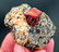 63 Gram Rare Terminated & Undamaged Blood Red Color