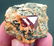 44 Gram Rare Terminated & Undamaged Blood Red Color - 4