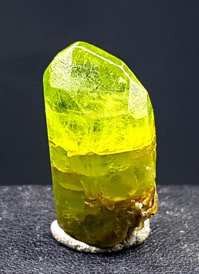Peridot Natural Crystal ~ Terminated And Undamaged: Materials Pakistan, Peridot, Crystal more Description Peridot Natural Crystal ~ Terminated And Undamaged Crystal - From Supat Pakistan ~ 55.00 Carats - 30*16*12 mm Weight : ~ 55.00 Carats Size : ~ 30*