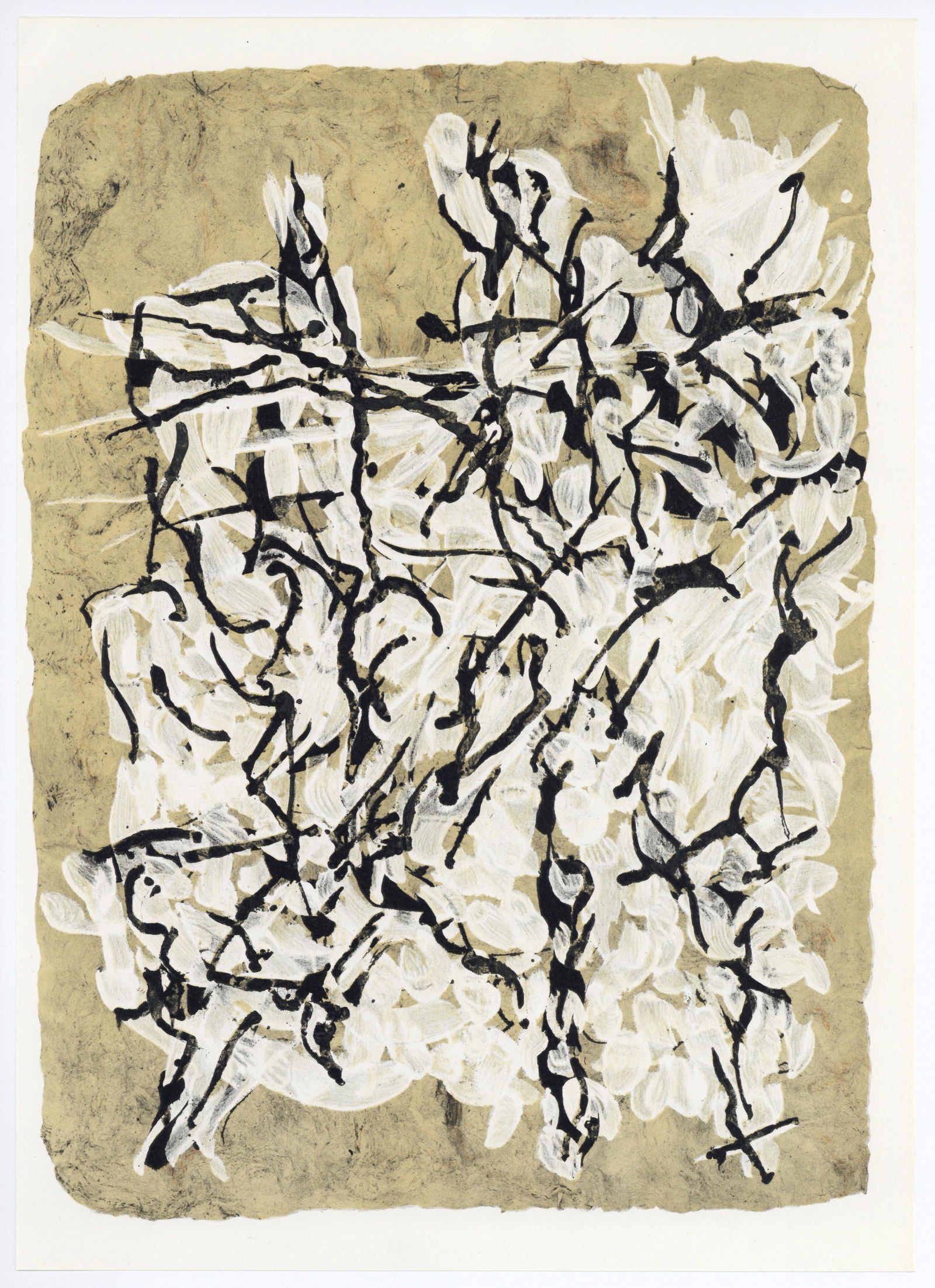 Jean-Paul Riopelle original lithograph, 1966 (1 of 1)