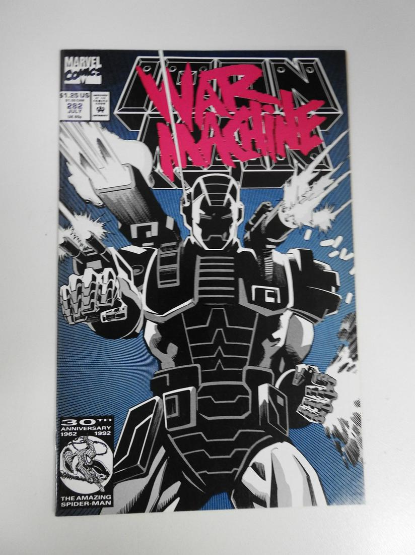 Iron Man #282 1st Full App. of War Machine: No Reserve! Iron Man #282 1st Full App. of War Machine. VF/NM Shipping: Individual Comics: Flat-rate of $9.99 (1-8 comics) or $19.99 (9+ comics) to anywhere within the contiguous U.S. International: F