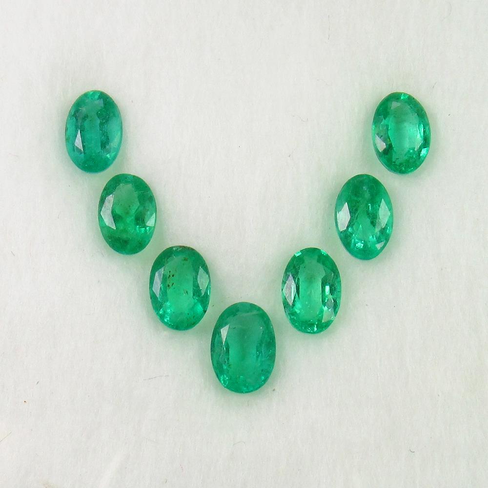 Natural Emerald Set - 3.50 Ct (1 of 2)
