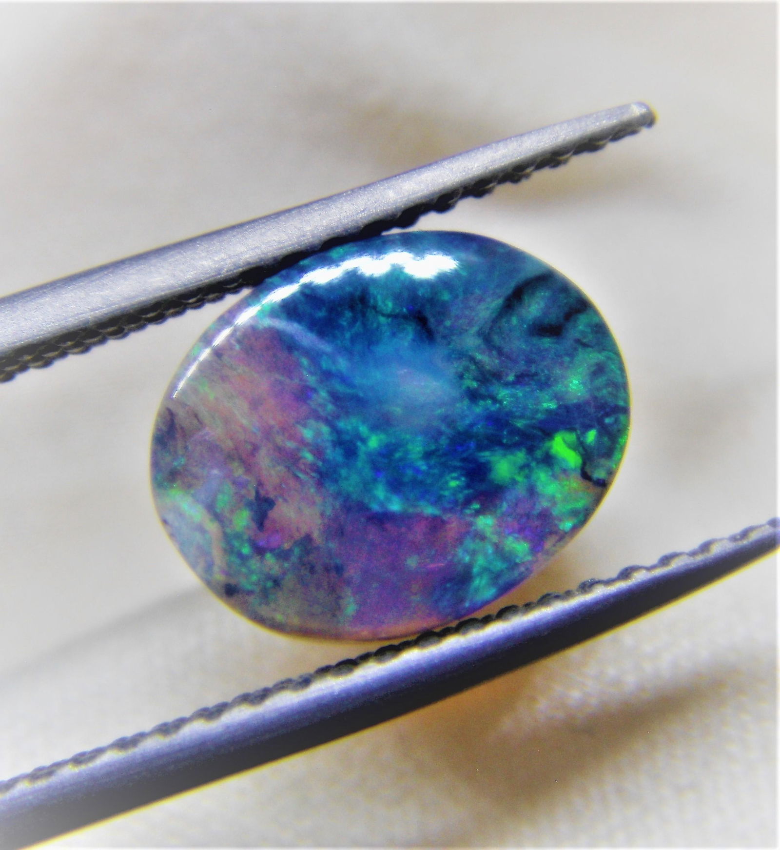 Lightning Ridge Australian Black Opal Certified - 1.10 (1 of 10)