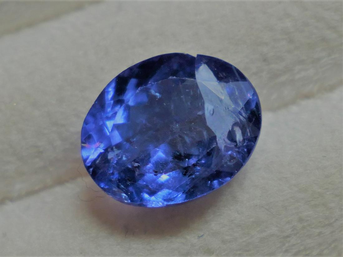 TANZANITE 3.66 ct **DEEP BLUE AND BIG SIZE** (1 of 1)