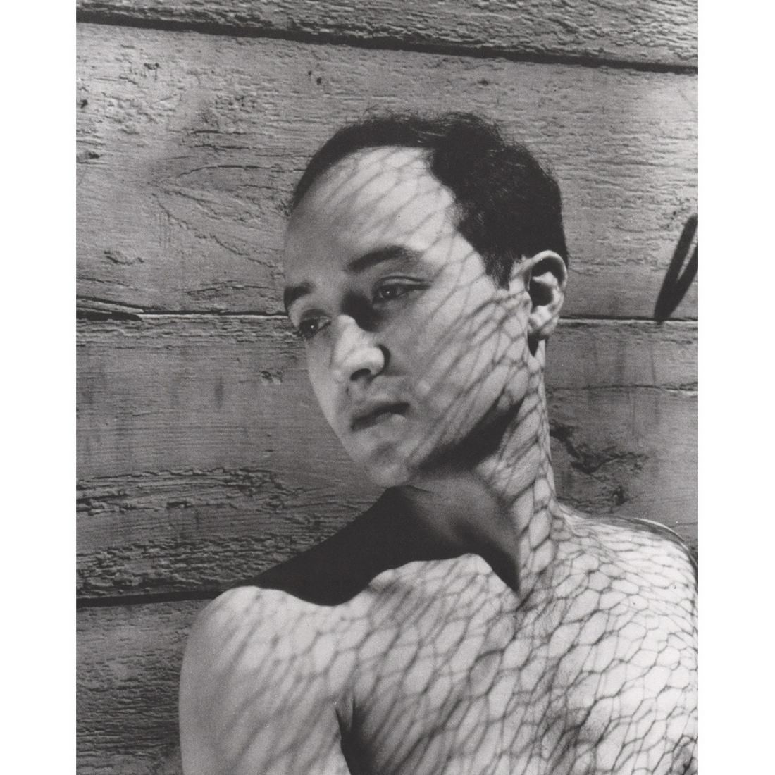 GEORGE PLATT-LYNES - Isamu Noguchi, c. 1934: Artist: GEORGE PLATT-LYNES Print Title: Isamu Noguchi, c. 1934 Isamu Noguchi (1904-1988) was a Japanese American artist and landscape architect whose artistic career spanned six decades, from the 1920