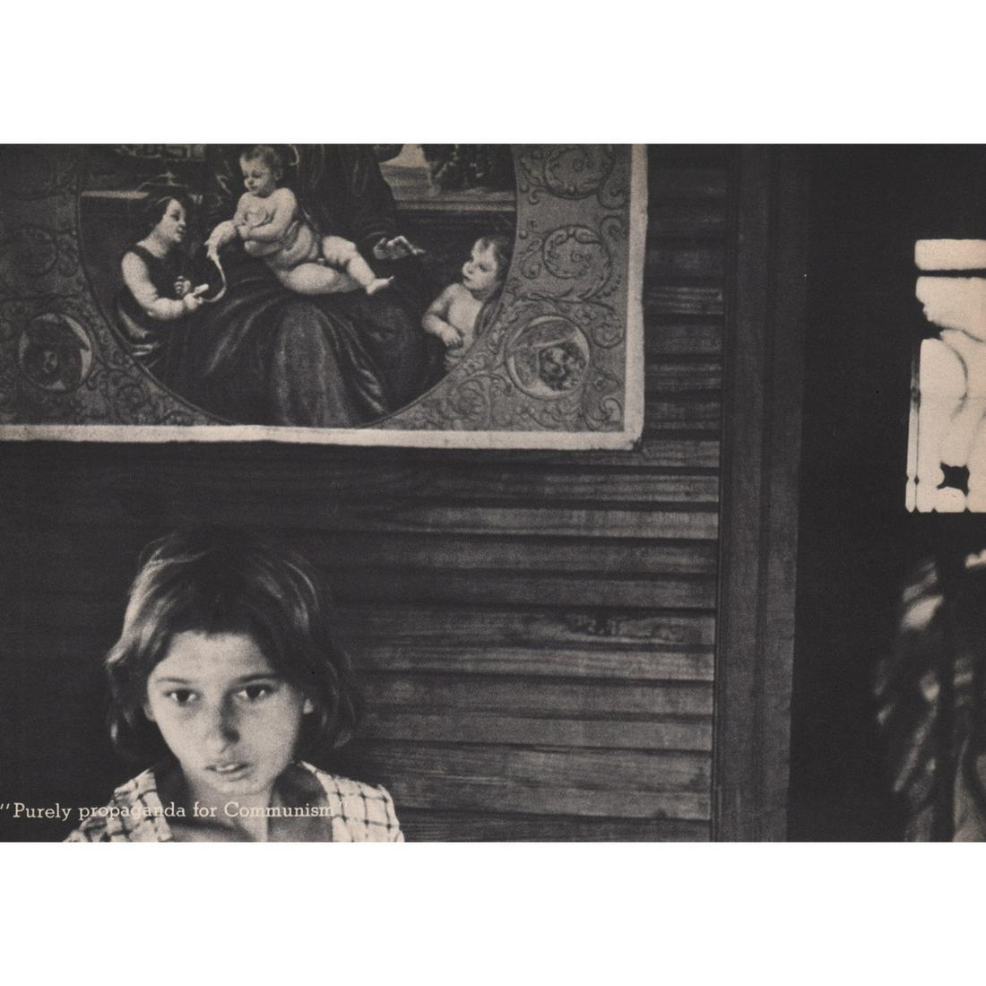 BEN SHAHN - "Purely propaganda for Communism" FSA (1 of 1)