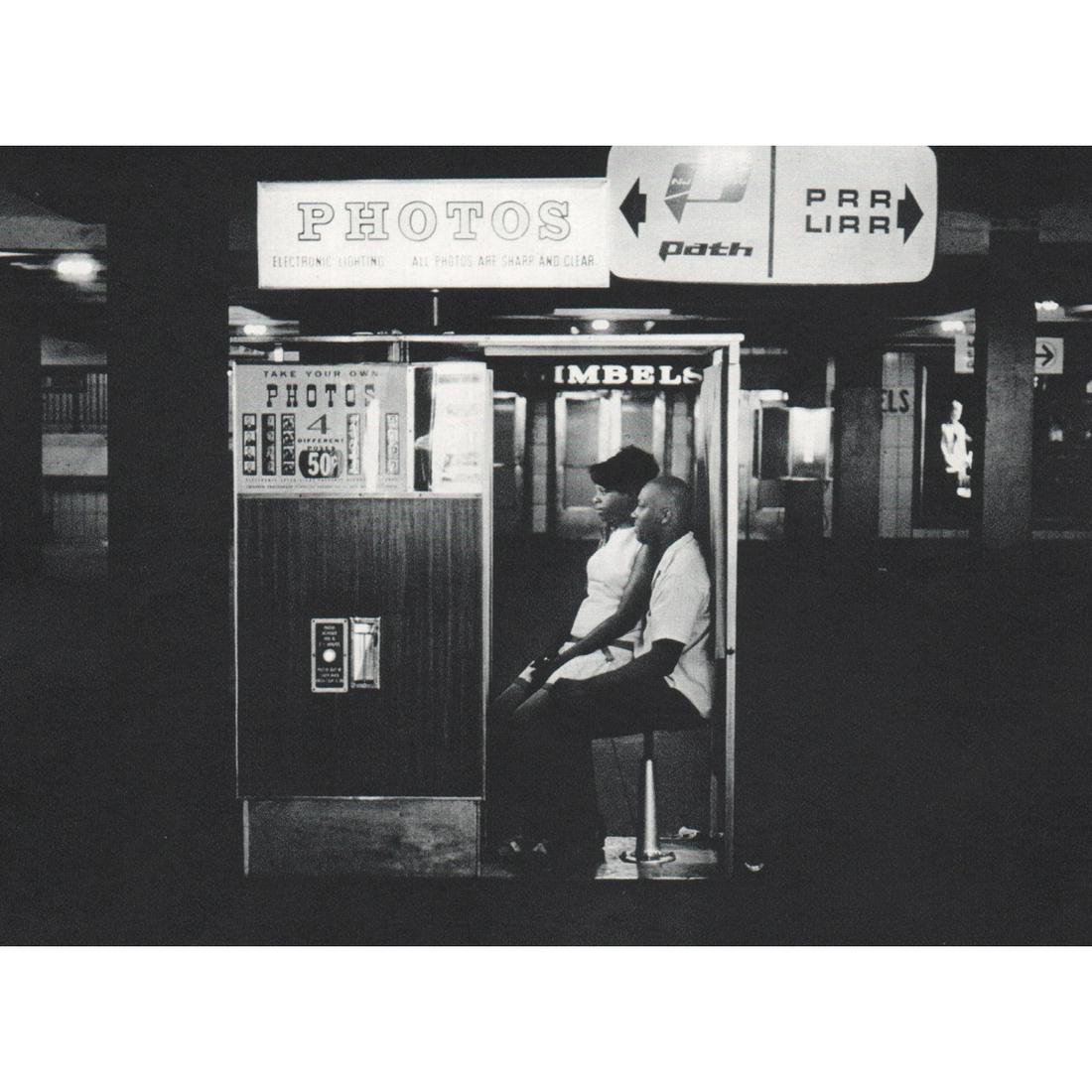 JEFFREY WANERMAN - Photo-booth: Artist: JEFFREY WANERMAN Print Title: Photo-booth Medium: Sheet-fed Gravure Printing Date: 1970's Printed in Switzerland Image Size: 5.5 x 7.5 inches Reserve: $30.00 Shipping: Domestic: Flat rate of $
