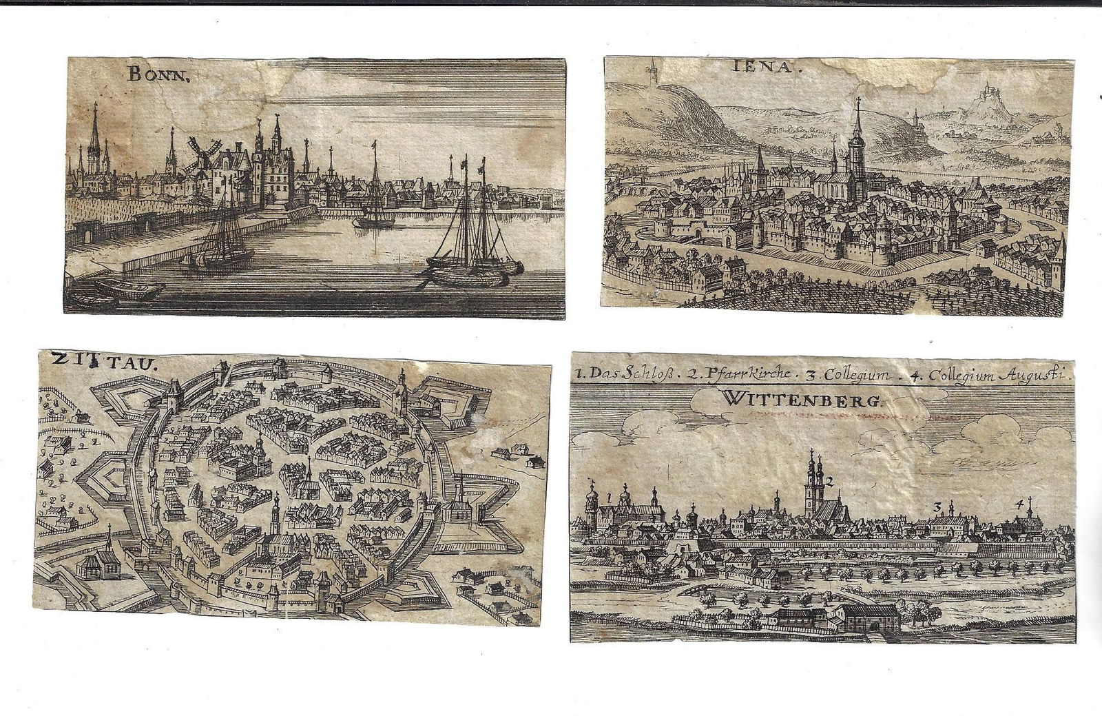 17th C German City Views Plans (1 of 1)