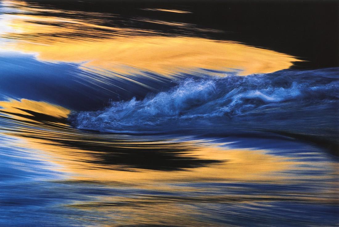 JOHN BLAUSTEIN - Blue Wave Abstract, Mile 202 (1 of 1)