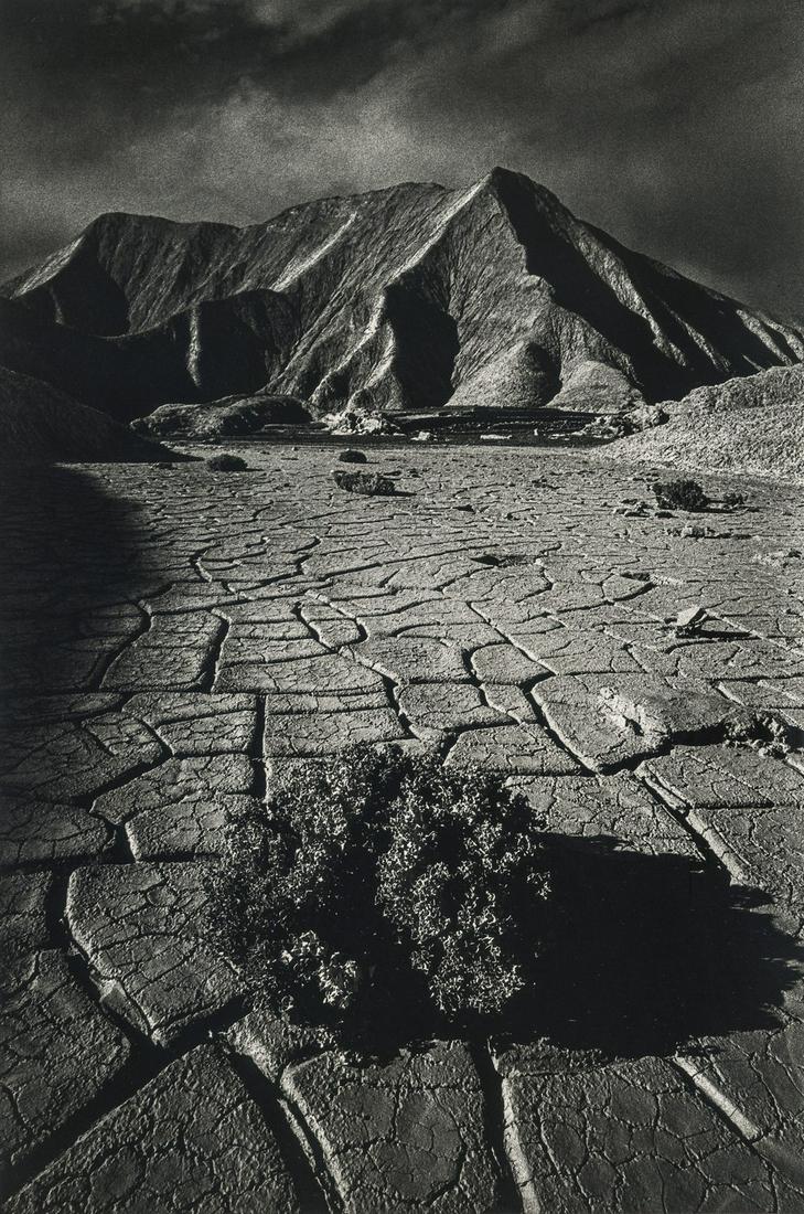 JEANLOUP SIEFF - Death Valley, California, 1977: Title: JEANLOUP SIEFF - Death Valley, California, 1977 Medium: Photo Litho, 1990, France Dimensions: 7.4x11.15" Description: Heat Wax Mounted on 11x14" Conservation Board Artist Bio: Jeanloup Sieff (1