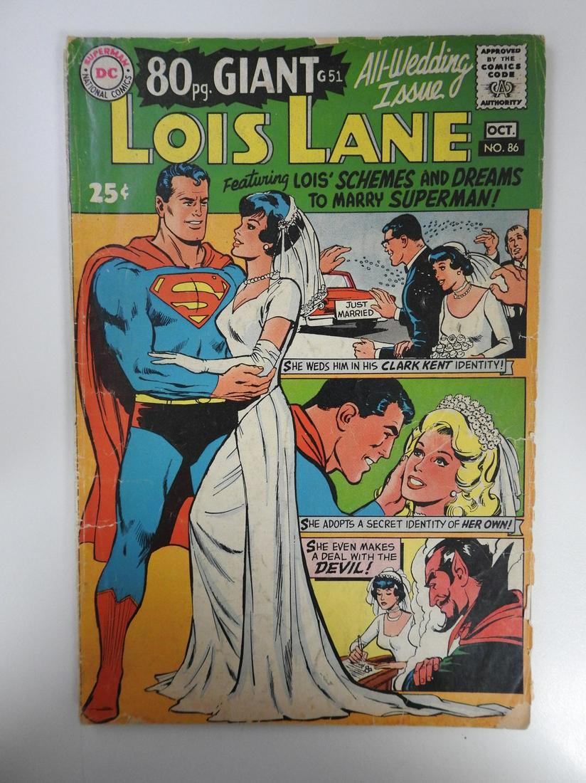 Superman's Girlfriend Lois Lane #86: No Reserve! Superman's Girlfriend Lois Lane #86. FR/GD Shipping: Individual Comics: Flat-rate of $9.99 (1-8 comics) or $19.99 (9+ comics) to anywhere within the contiguous U.S. International: Foreign 
